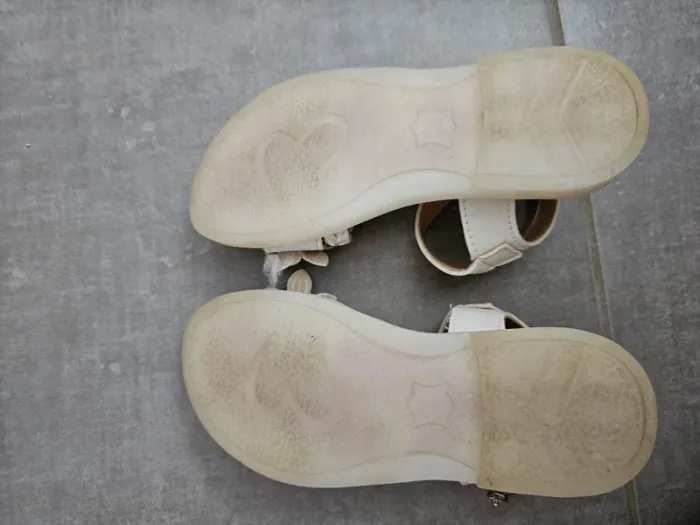 Chaussures blanches à strass idéal cérémonie taille 28 - photo numéro 9