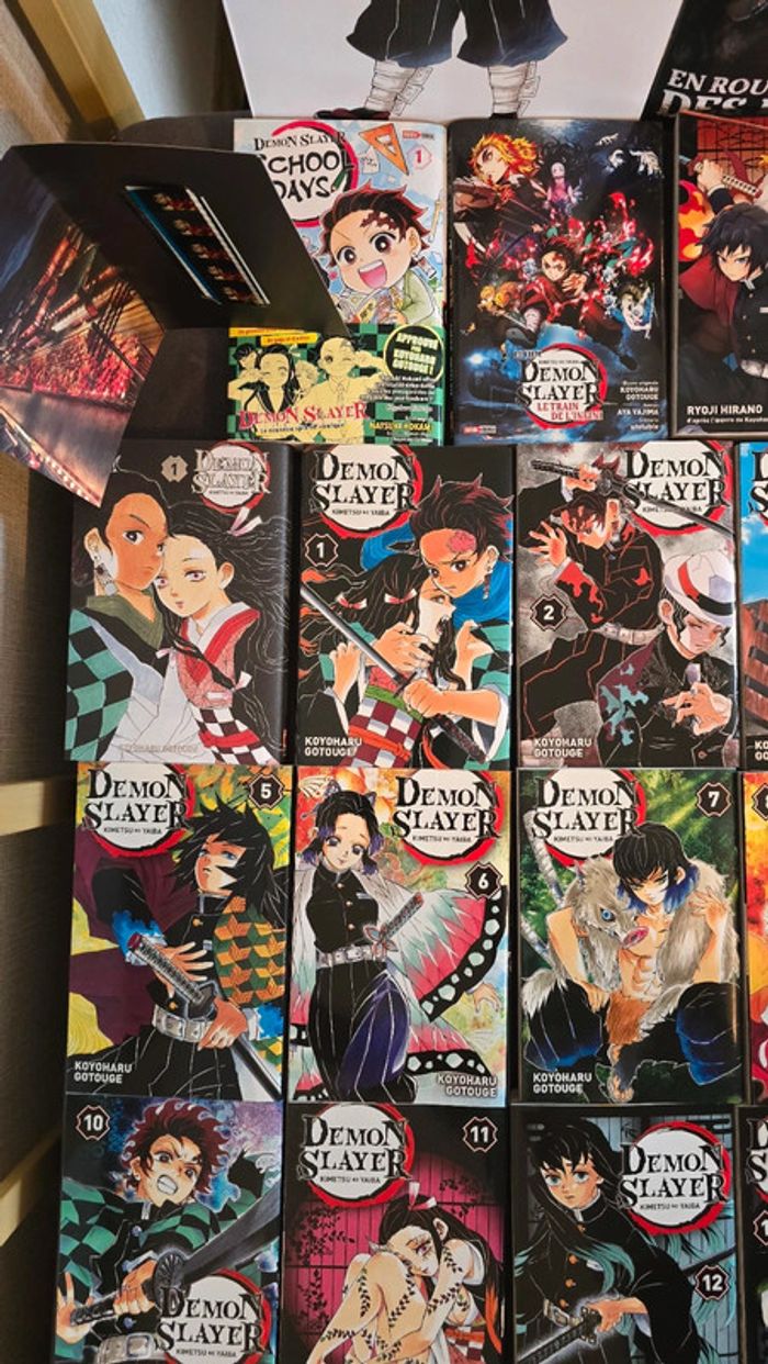 Vend collection complète demon slayer - photo numéro 2