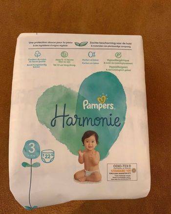 Pampers harmonie T3 22C