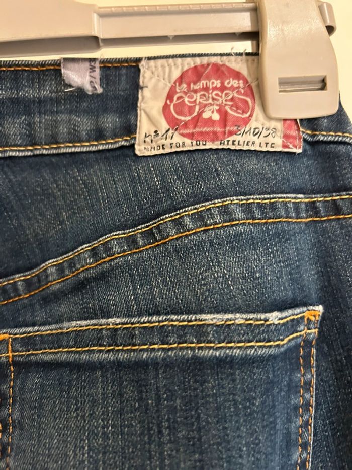 👖 Jean slim Le Temps des Cerises – T. M (38) - photo numéro 7