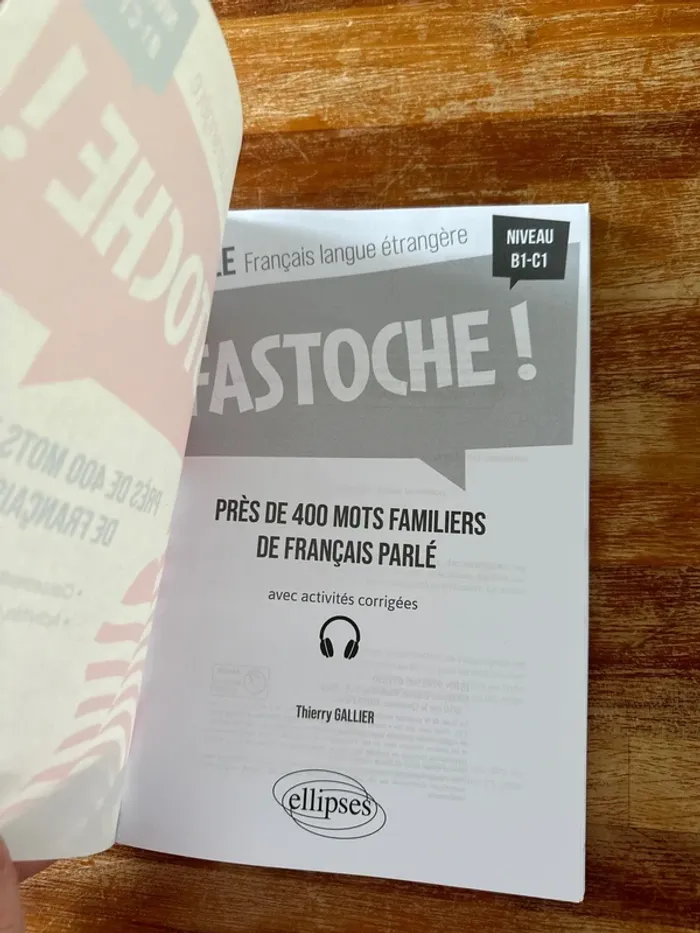Livre fastoche! Près de 400 mots familier de français parler - photo numéro 4