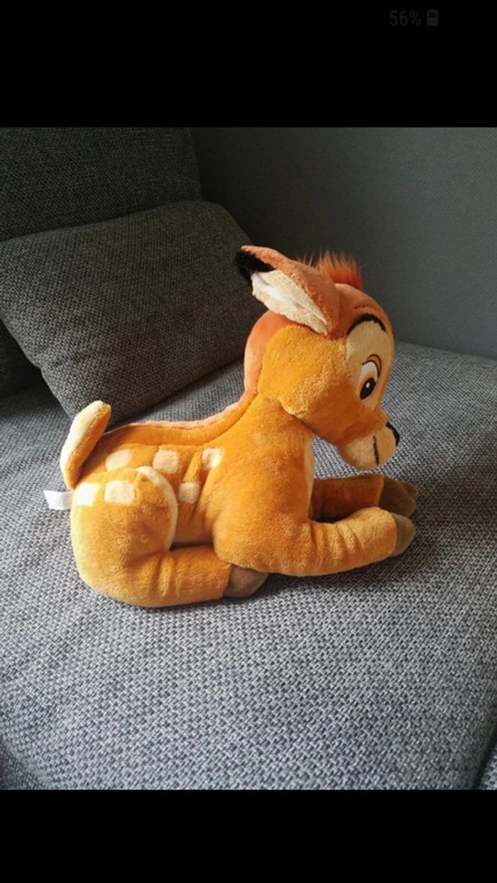 Idee cadeau de Noël Peluche Disney Bambi - photo numéro 2