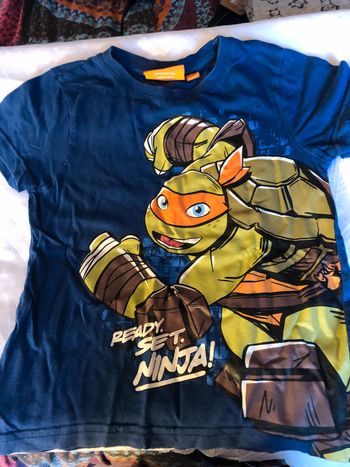 Tee shirt garçon tortue ninja taille 4 ans