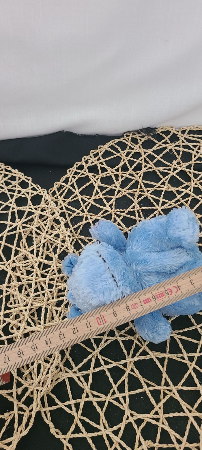 Russ Berrie Luvvies Lauren Hippo Peluche bleue - photo numéro 5