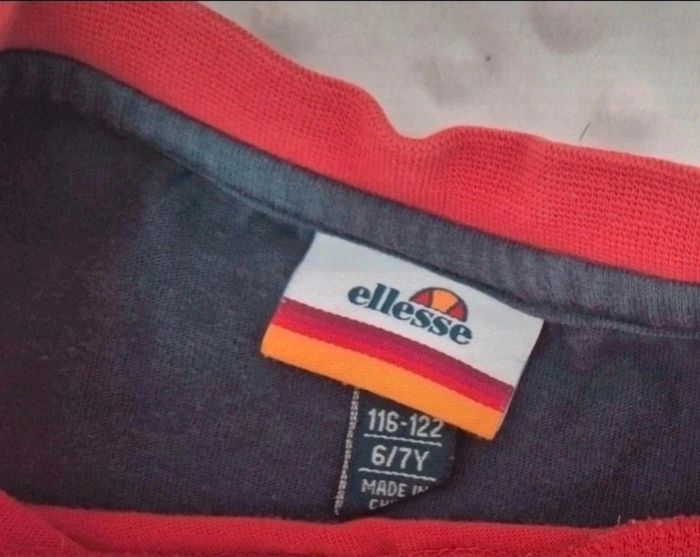 Tee-shirt Ellesse 6-7 ans - photo numéro 4