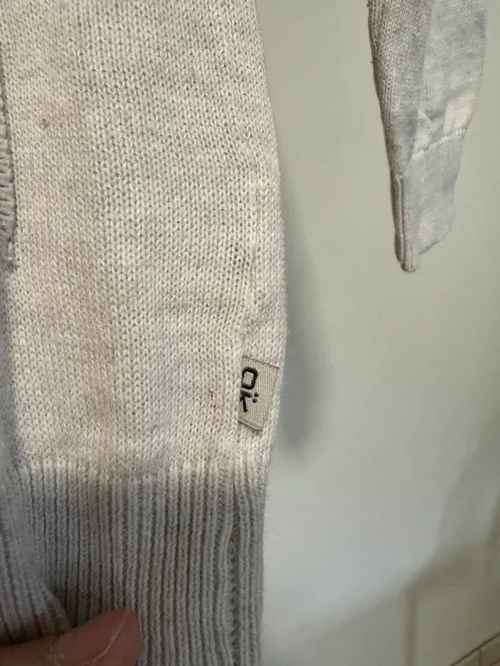 Gilet Okaïdi beige garçon 8 ans - photo numéro 2