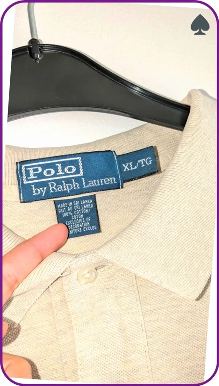 Polo homme Ralph Lauren XL - photo numéro 4
