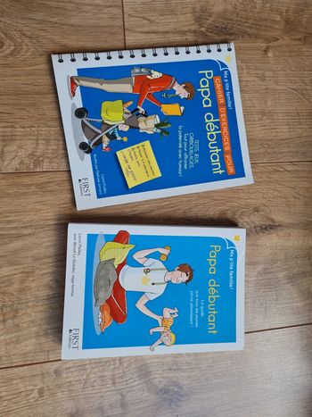 Livre Papa débutant + cahier d'exercices