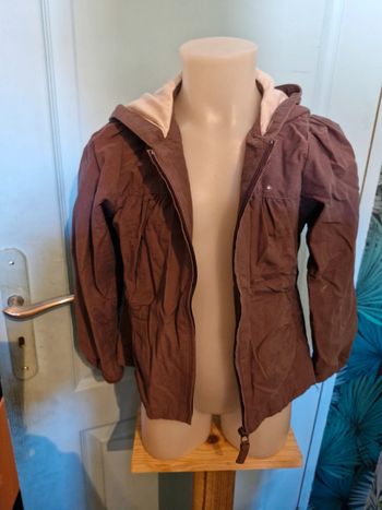 Veste violine fille domyos 6 ans