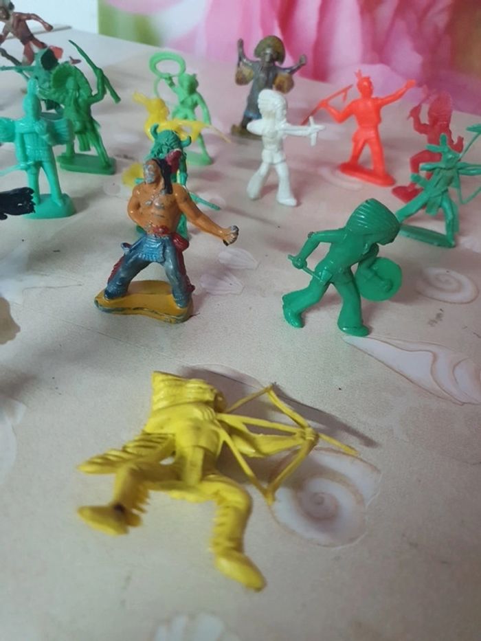 Lot de soldats indien vintage - photo numéro 5