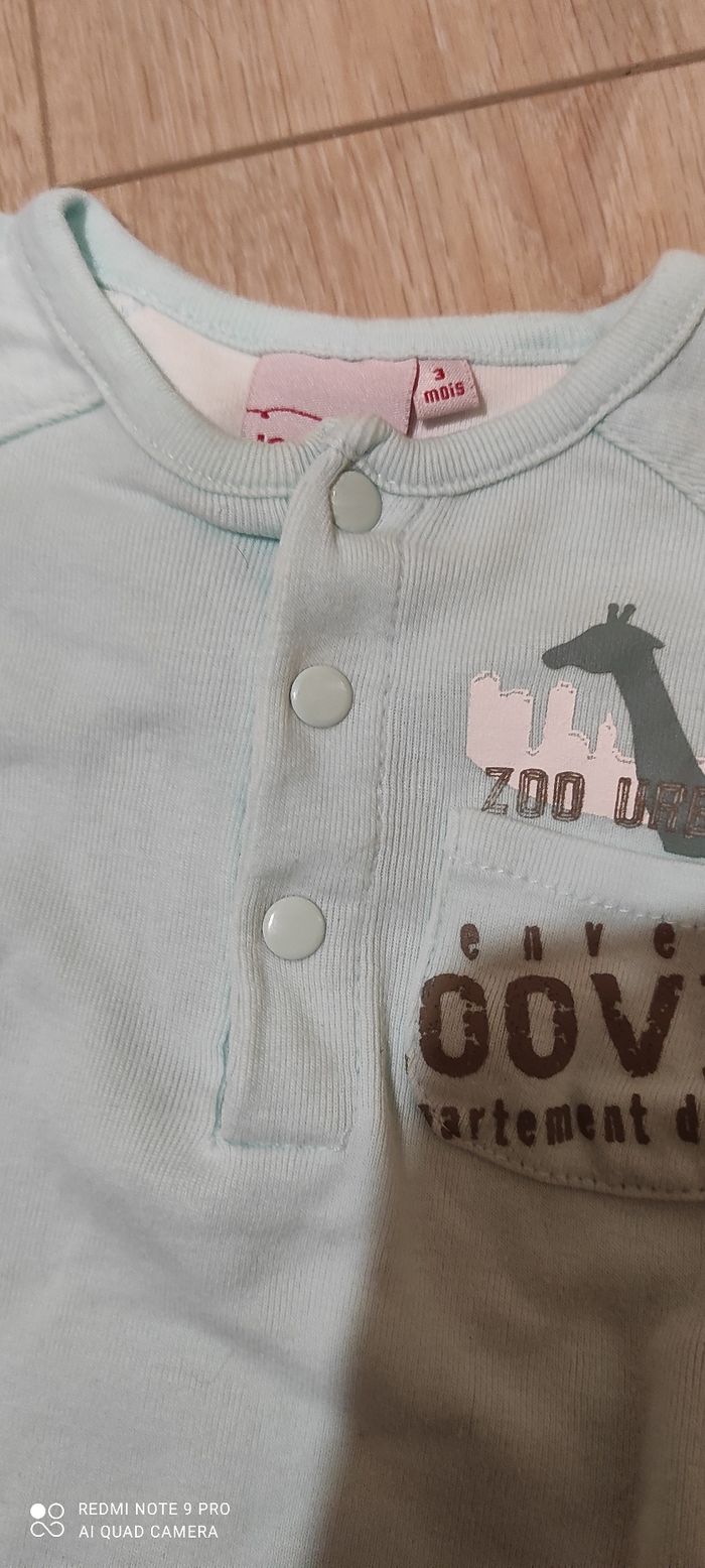 Lot 2 tee-shirts influx 3 mois - photo numéro 6