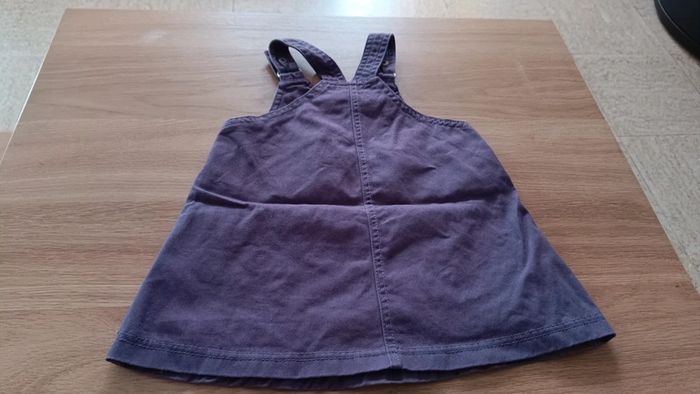 Robe salopette violette - photo numéro 4