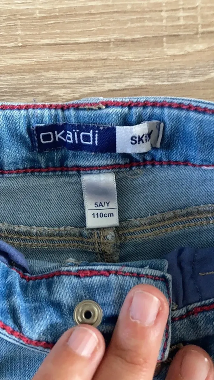 Jean skinny fille 5ans - photo numéro 2