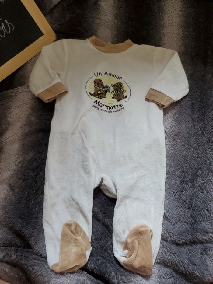 Pyjama grenouillère 6 mois - photo numéro 2