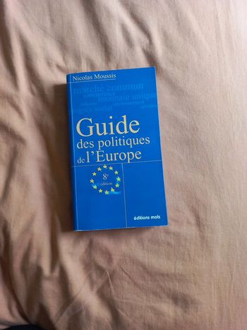 Livre guide des politiques de l'Europe