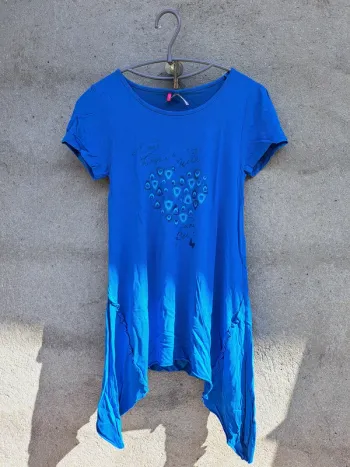 Tunique bleue
