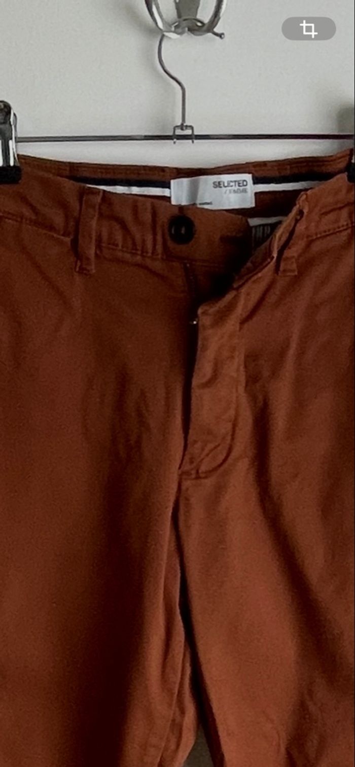Pantalon couleur cognac Jack&Jones - photo numéro 2