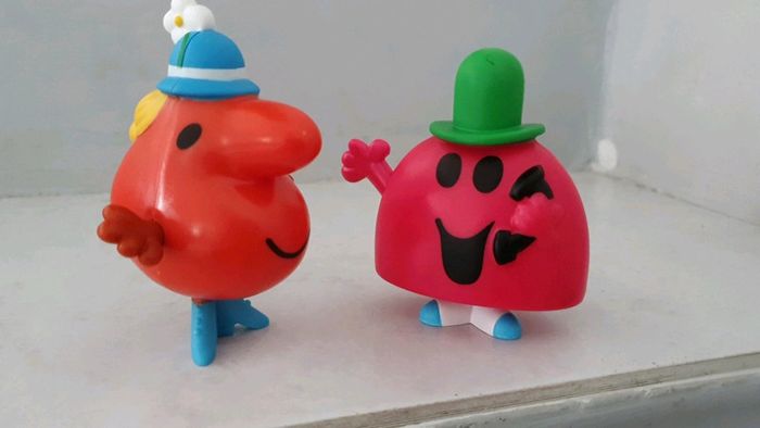 Lot de 2 figurines monsieur madame neuf V5 - photo numéro 2