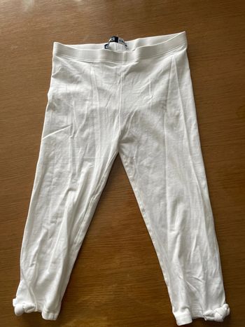 legging 3/4 blanc