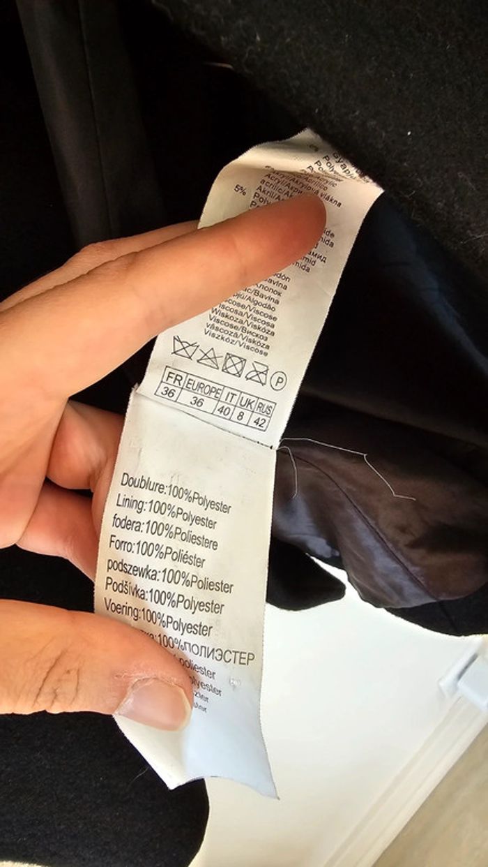 Veste mi saison noire - photo numéro 3