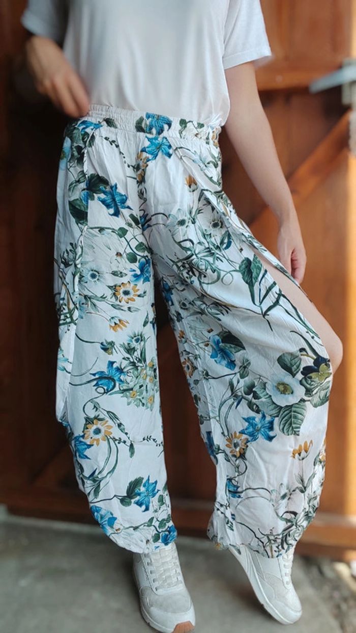 Pantalon 3/4 léger été - photo numéro 2