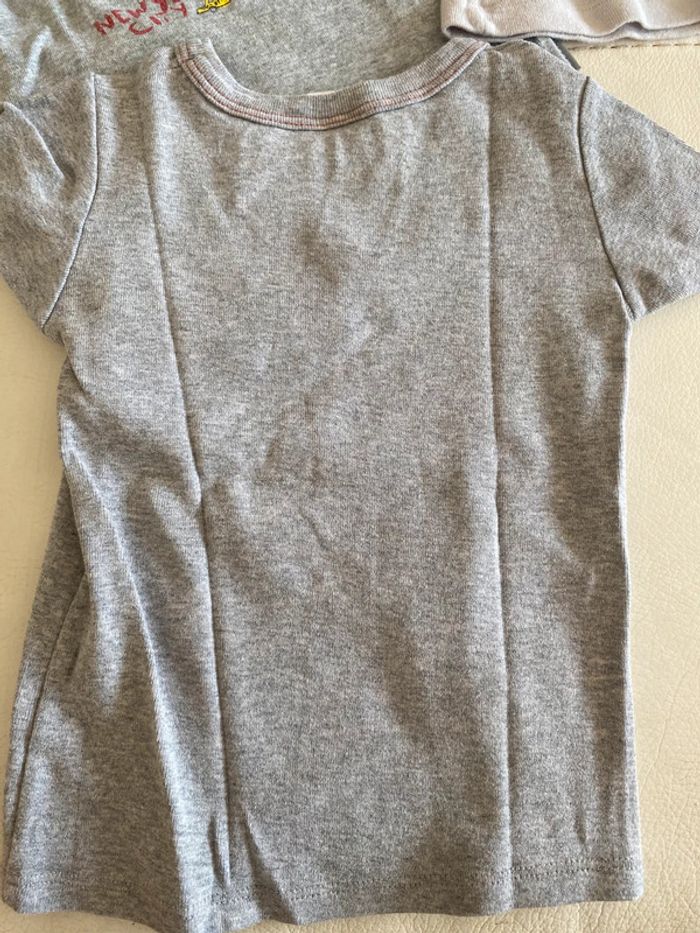 Lot 6 maillots t-shirt tricot de peau 4 ans Absorba - photo numéro 15