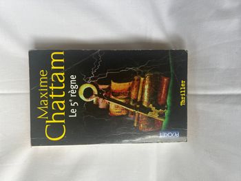 Livre - Le 5e règne - Maxime Chattam - Pocket