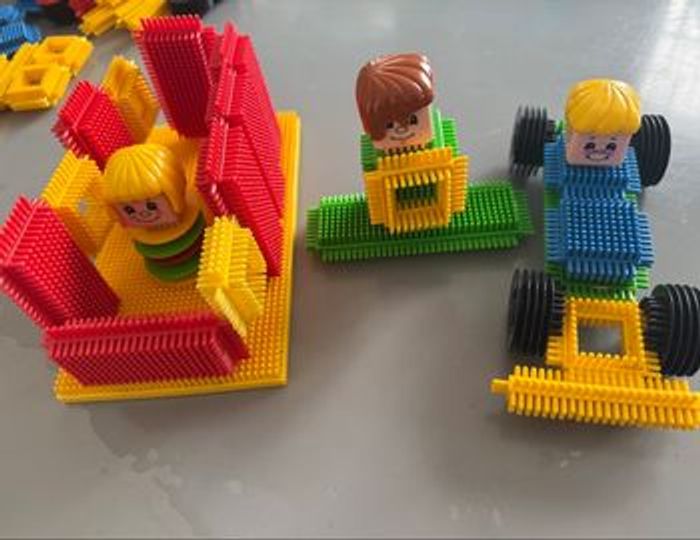 Jeu de blocs de construction Bloko colorés à picots à partir de 12 mois - photo numéro 6