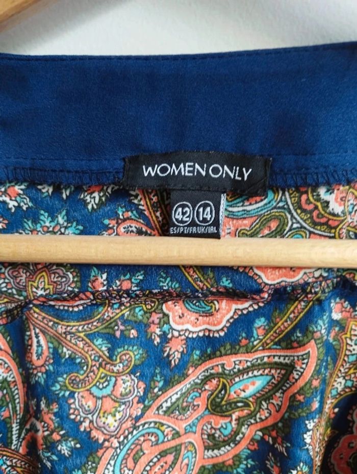 Robe légère à motifs kashmir taille 42 - photo numéro 2