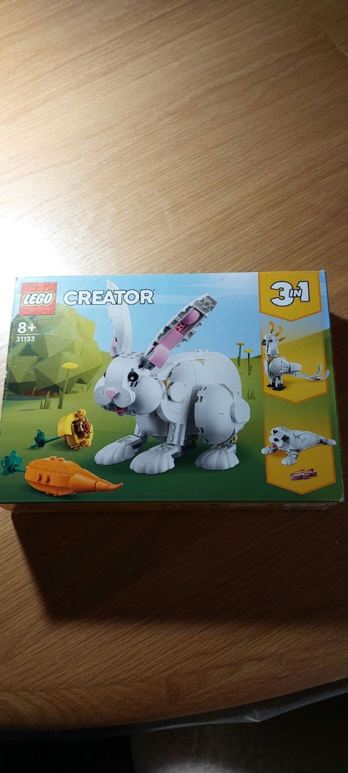 Lego petit lapin blanc