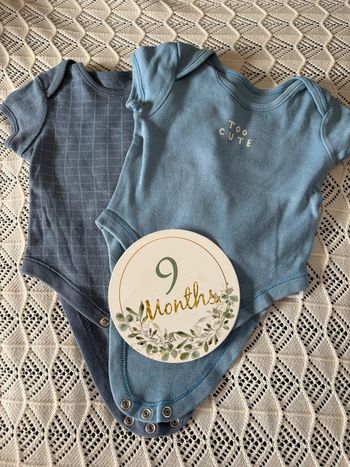 Lot de 2 bodies 6-9mois