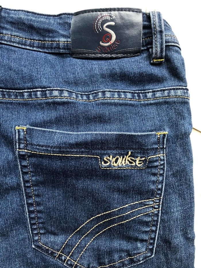 Pantalon jean jeans 3/4 pantacourt 7/8 taille 42 - photo numéro 5