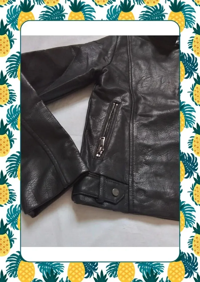 Veste simili cuir - photo numéro 4