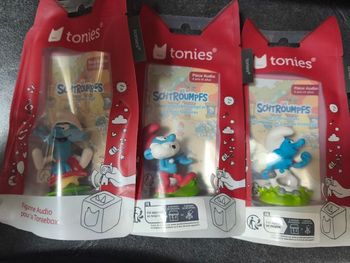 Trios tonies Schtroumpfs 