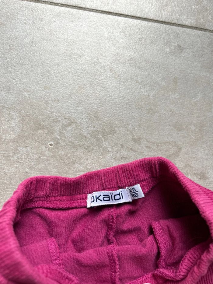 Pantalon velours fille 2 ans - photo numéro 3