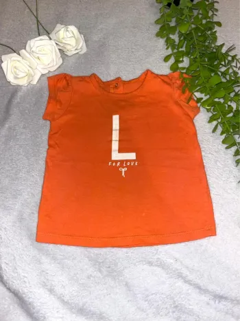 Très jolie tee shirt à courte manche pour bébé fille