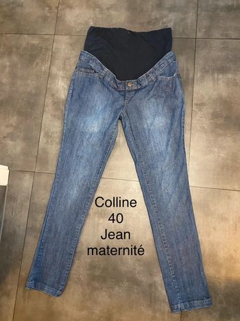 Jean bleu grossesse 40 Colline
