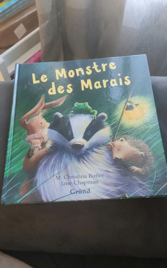 Livre enfant Le monstre des marais Grund