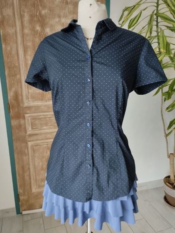 Chemisier à pois 💙