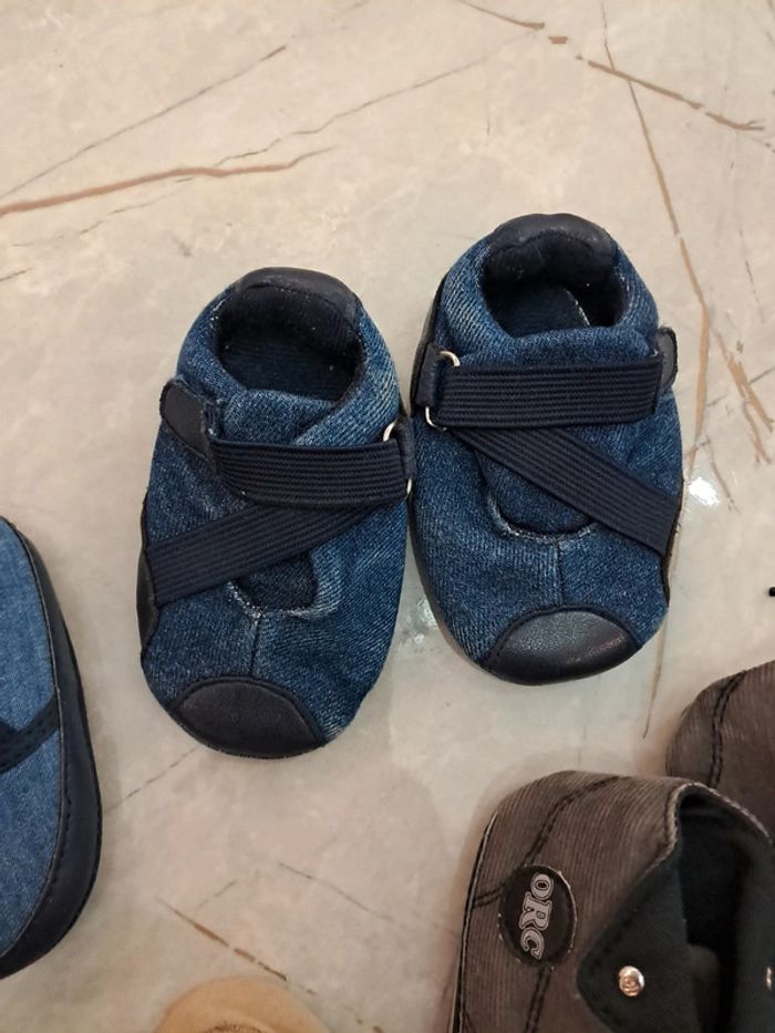 Lot de 4 paires de chaussures bebe garçon - photo numéro 4