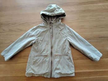 Veste mi-saison kaki fille 4 ans