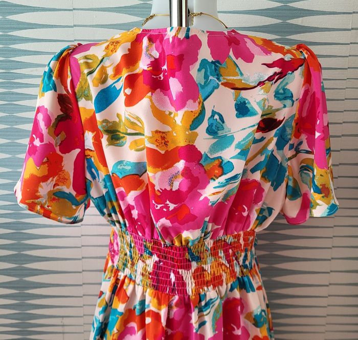 Robe courte imprimée taille XL By One by Loïcia Curve neuve avec étiquette - photo numéro 8