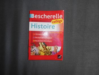 Livre: Bescherelle histoire, collège (Hatier)