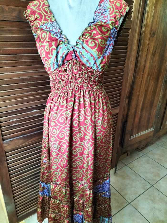 Robe à smocks taille M/L Zahir