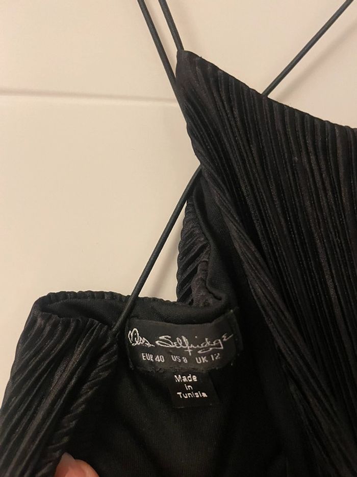 Débardeur noir plissé - photo numéro 5