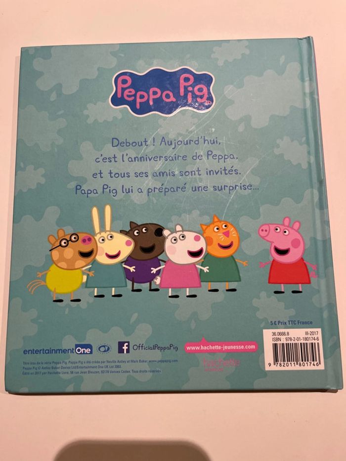 Livre l’anniversaire de Peppa - photo numéro 2