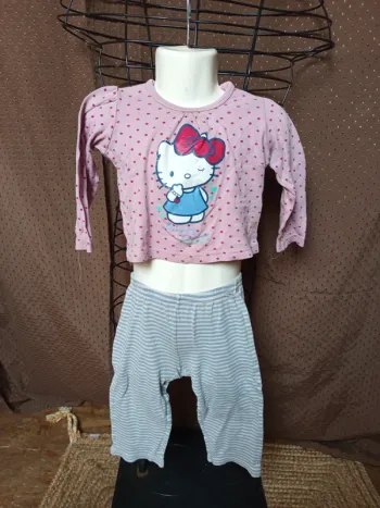 Pyjama 2piece Hello Kitty 2ans