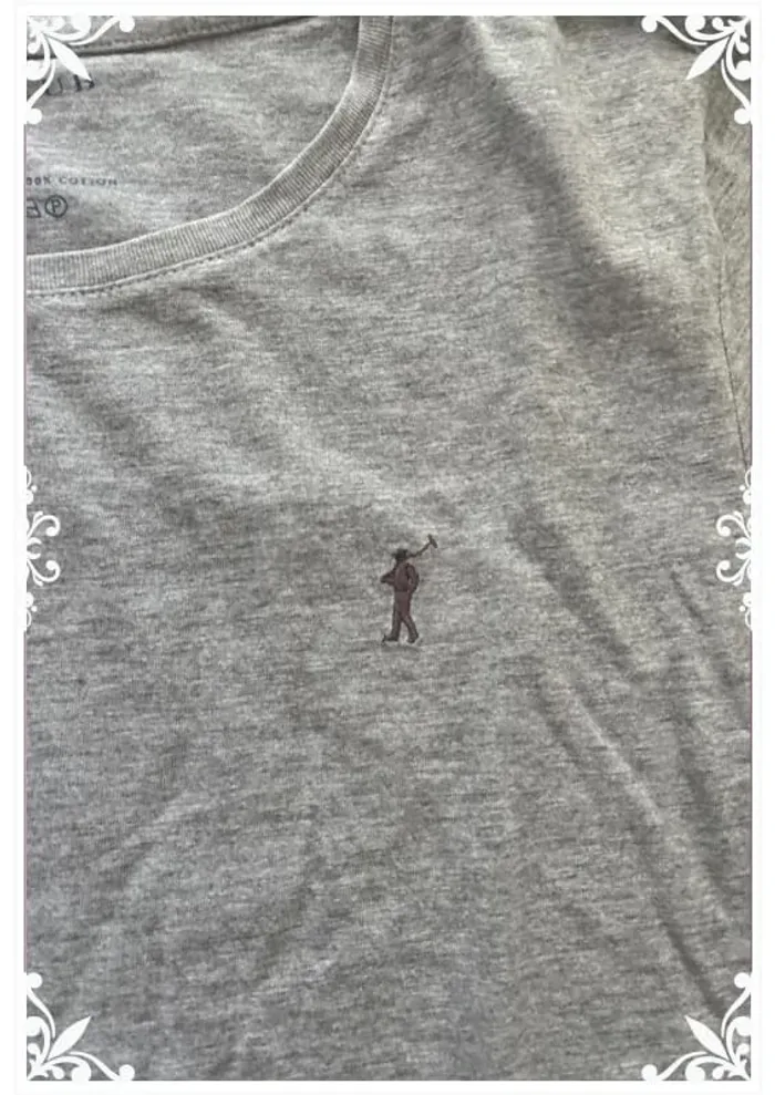 T-shirt gris polo club taille XL - photo numéro 3