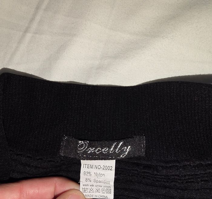 Mini-jupe noir extensible #orcelly XS - photo numéro 4