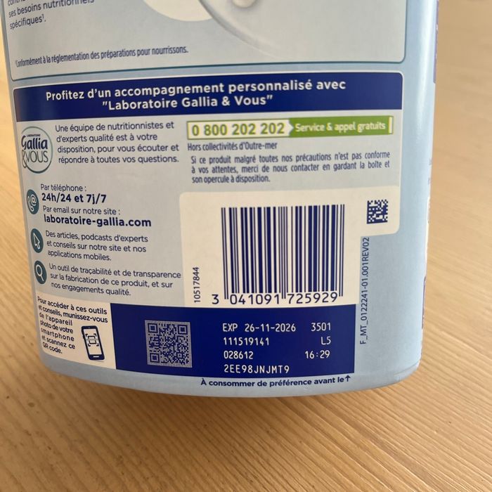 Lait Gallia Calisma 0-6mois - photo numéro 2